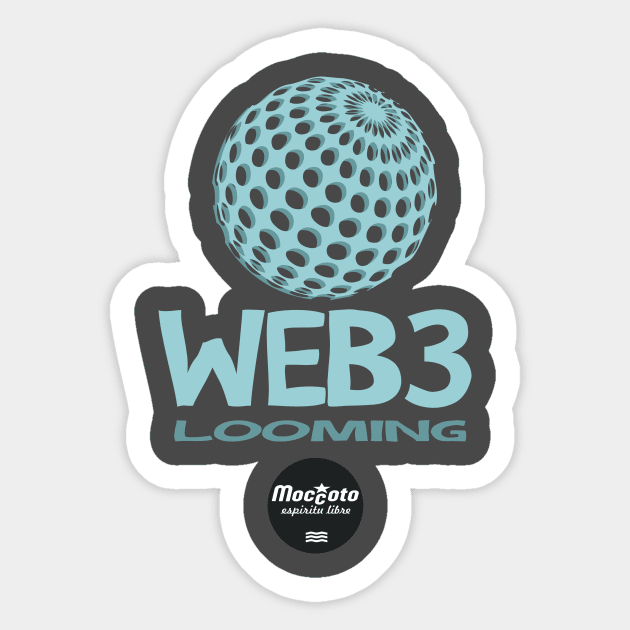 WEB3 Sticker by Moccoto